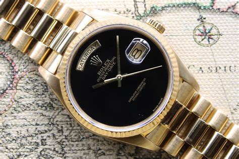 rolex day-date onyx dial price|authentic rolex dials.